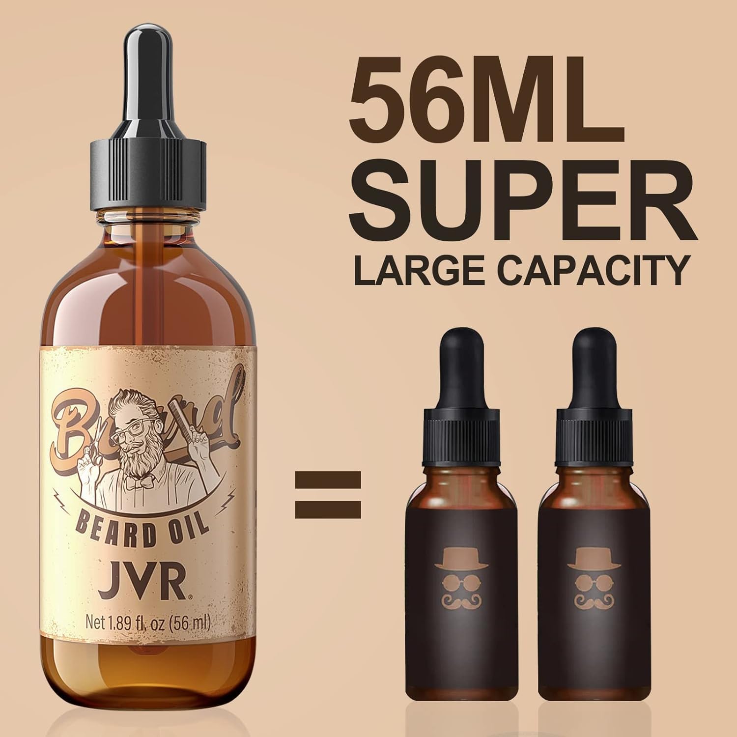 Beard Grooming Kit Gift for Men, Beard Care Kit with Beard Oil Refreshing Lemon Scent, Beard Balm Coconut Scent, Natural Boar Bristle Beard Brush, Smoothing Beard, Moisture & Adds Shine & Styling