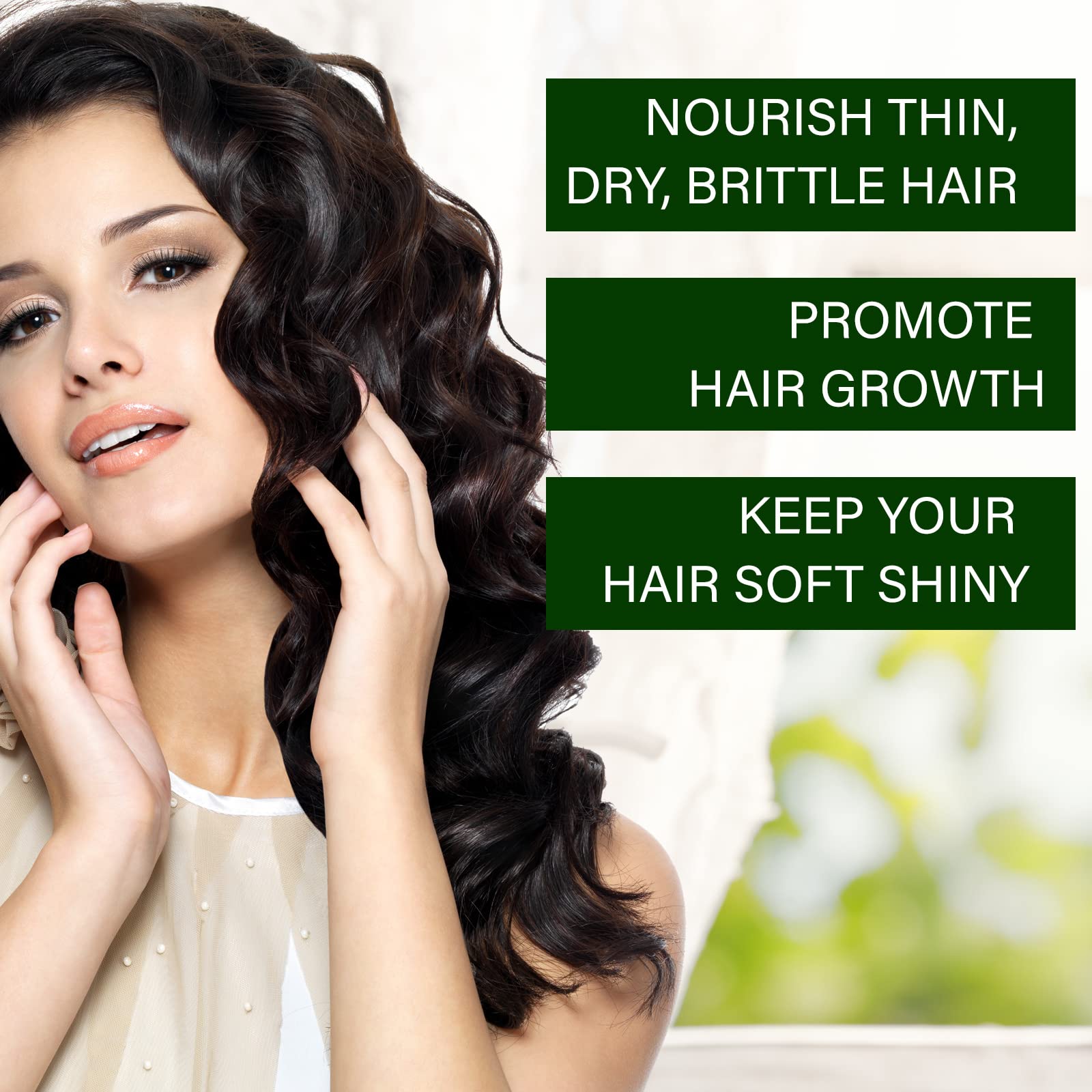 Jojoba Oil for Hair Growth, 100% Pure & Natural - Cold Pressed Unrefined Jojoba Essential Oil for Skin & Nails, Dry Skin Relief, Makeup Remover 2.02fl.oz