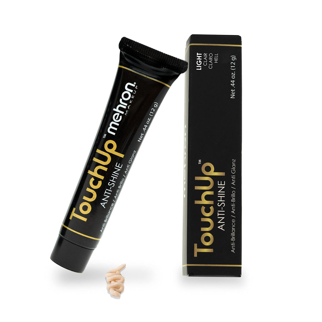mehron Touch-Up Matte Finishing Anti-Shine Gel Treatment - Light Tint