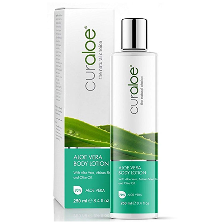 Curaloe Aloe Vera Body Lotion - 80% Pure Aloe Gel