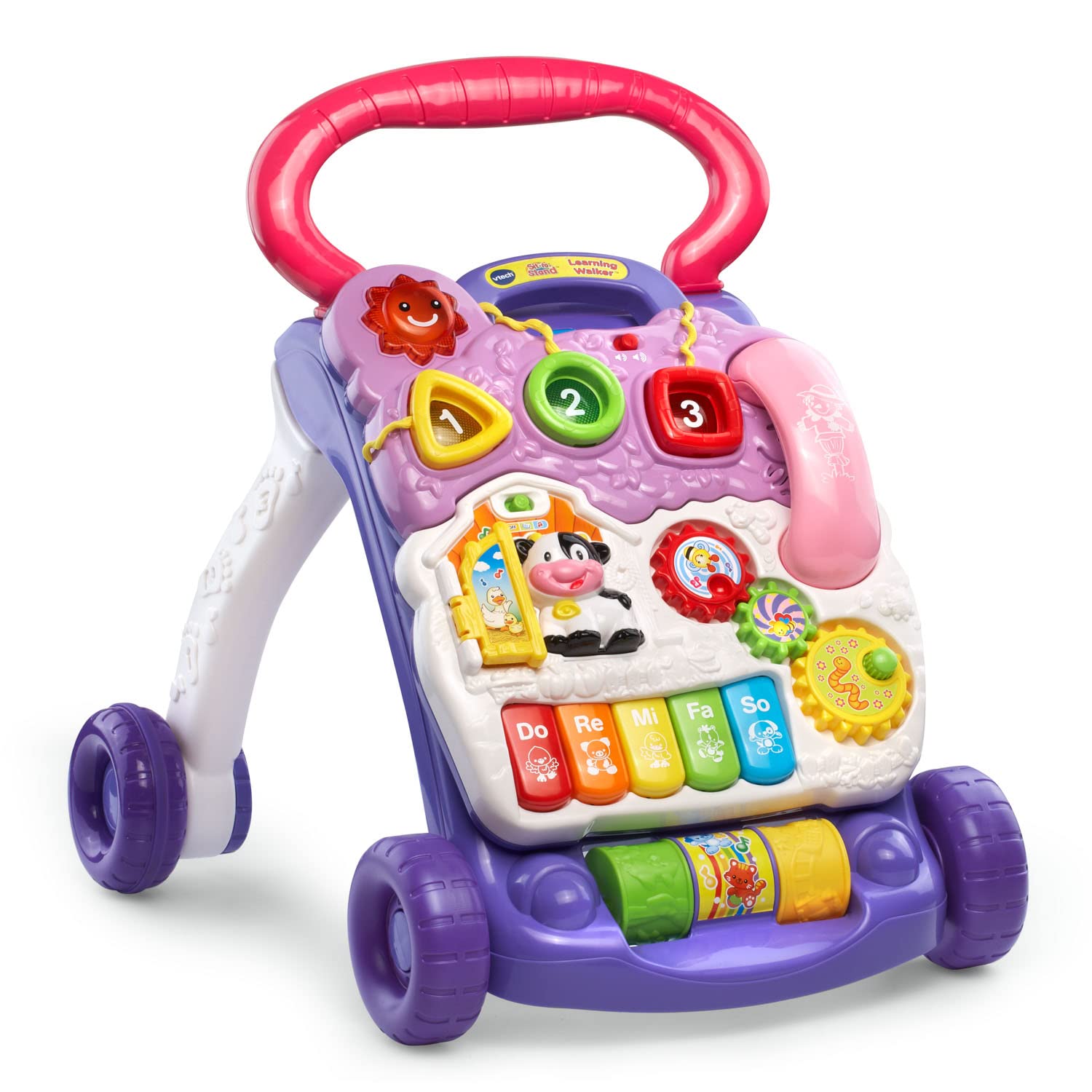 VTech Sit-to-Stand Learning Walker (Frustration Free Packaging), Lavender