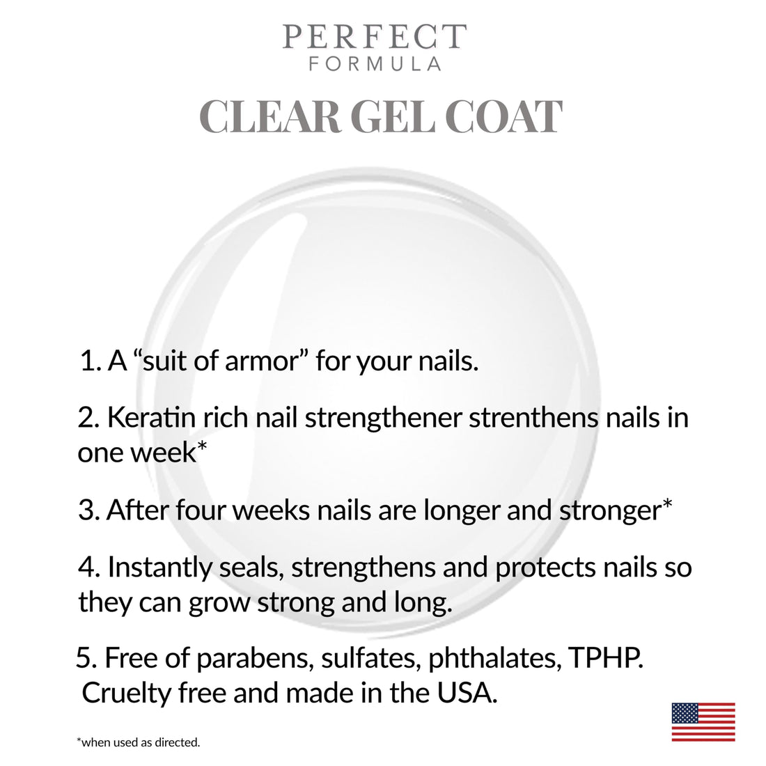 Perfect Formula Gel Coat 0.6 oz