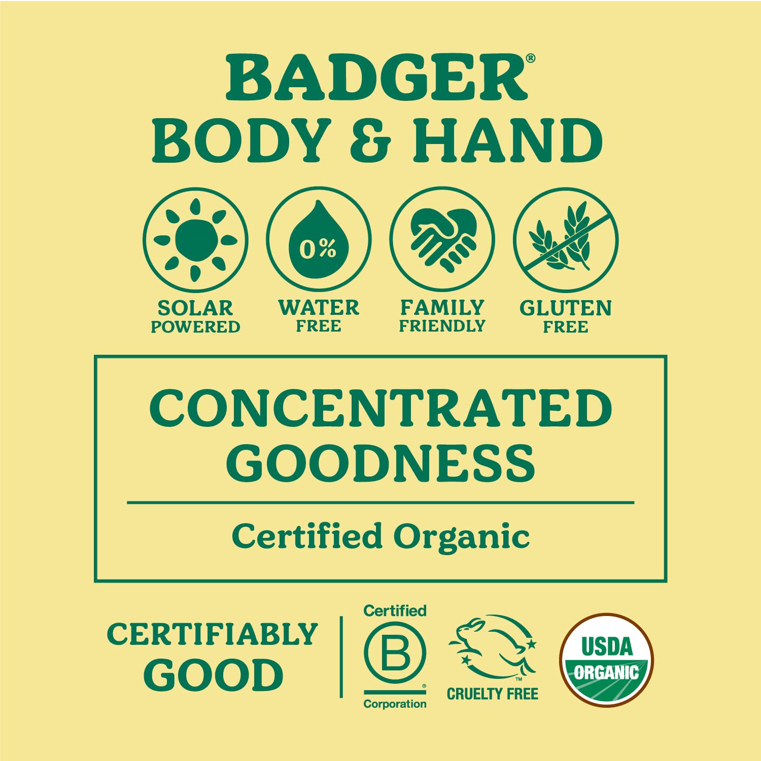 Badger - Hardworking Hands Healing, Aloe Vera & Wintergreen, Working Hand Balm, for Dry Hands, Moisturizer Balm, Certified Organic Hand Balm, 0.75 oz