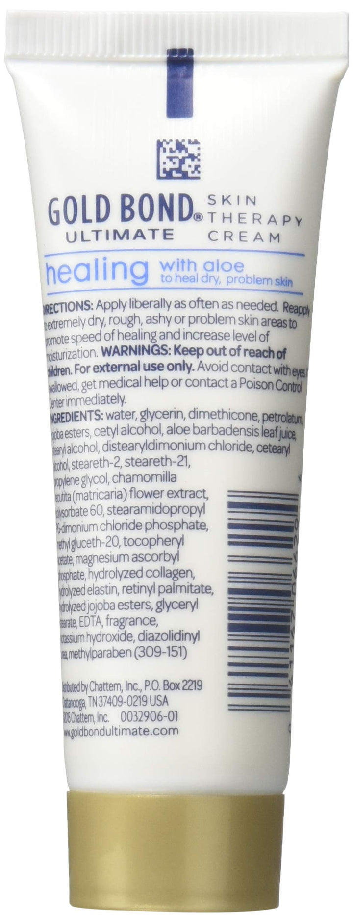 Gold Bond Ultimate Healing Skin Therapy Lotion Aloe 1oz(pack of 2)