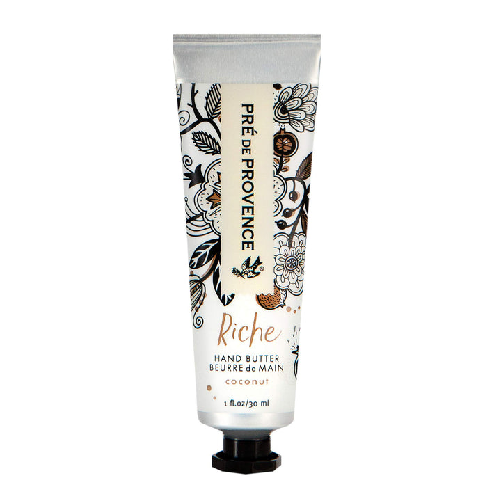 Pre de Provence Riche Collection Hand Butter, Coconut, 30 ml, 1 Count (35710CT)