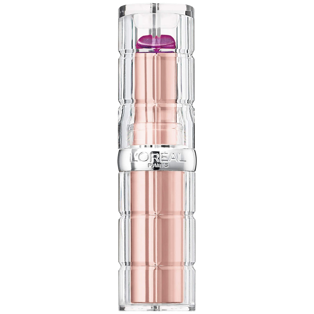 L’Oréal Paris Makeup Colour Riche Plump and Shine Lipstick, for Glossy, Radiant, Visibly Fuller Lips with an All-Day Moisturized Feel, Mulberry Plump, 0.1 oz.