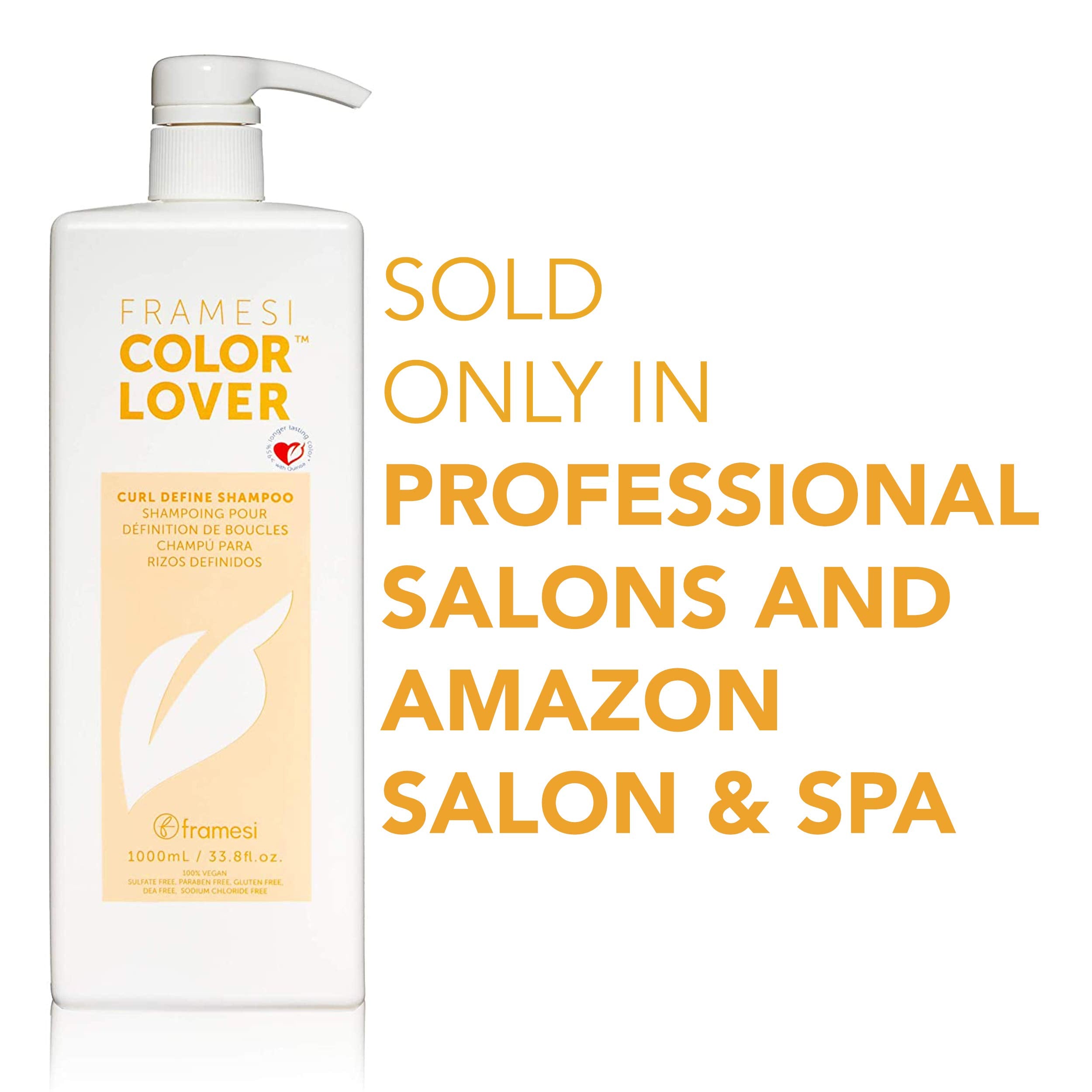 Framesi Color Lover Curl Define Shampoo, 33.8 Ounce