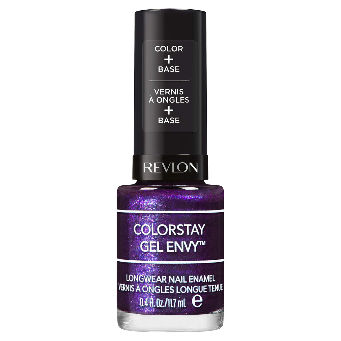 Revlon ColorStay Gel Envy Longwear Nail Polish, with Built-in Base Coat & Glossy Shine Finish, in Blue/Green, 430 Showtime, 0.4 oz