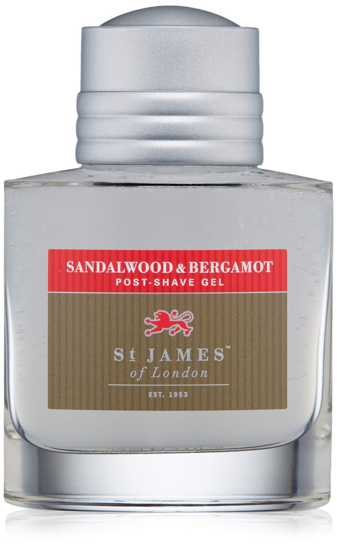 St James of London Sandalwood & Bergamot Post Shave Gel Home