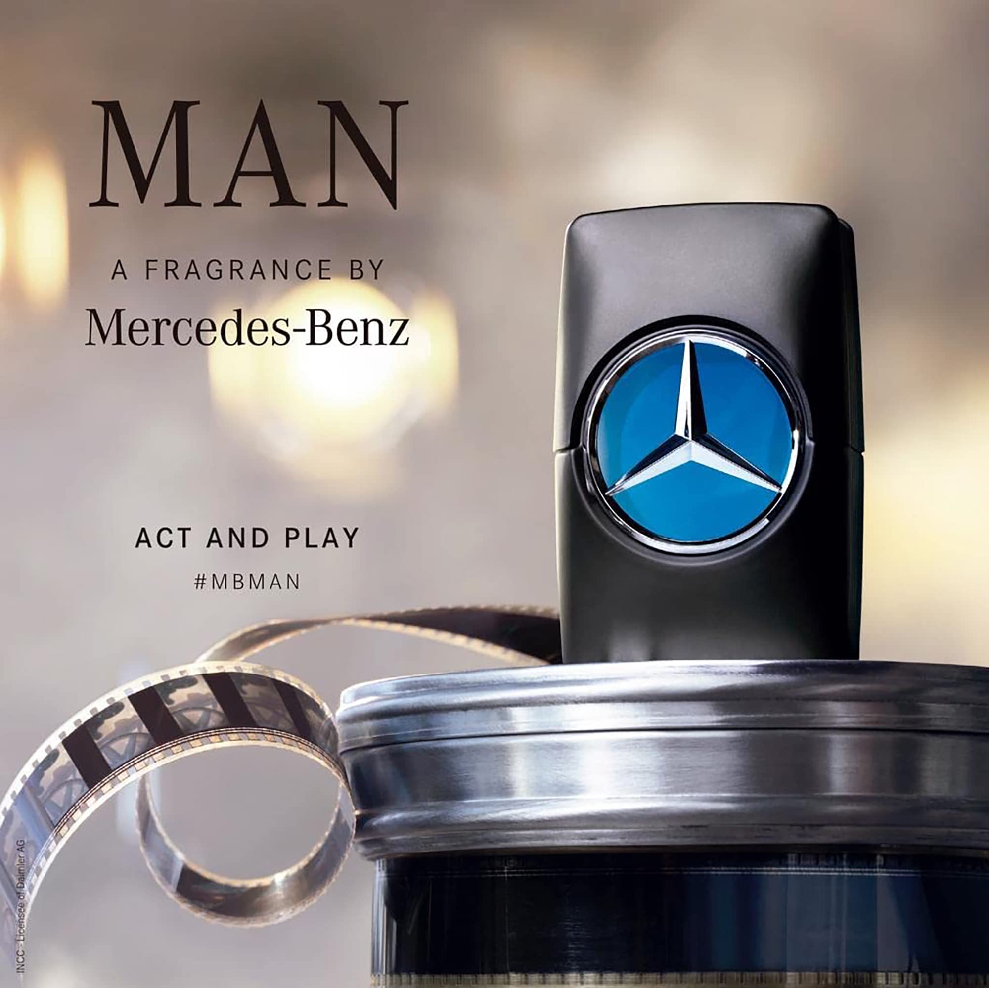 Mercedes-Benz Aromatic, Men Eau De Toilette 100Ml