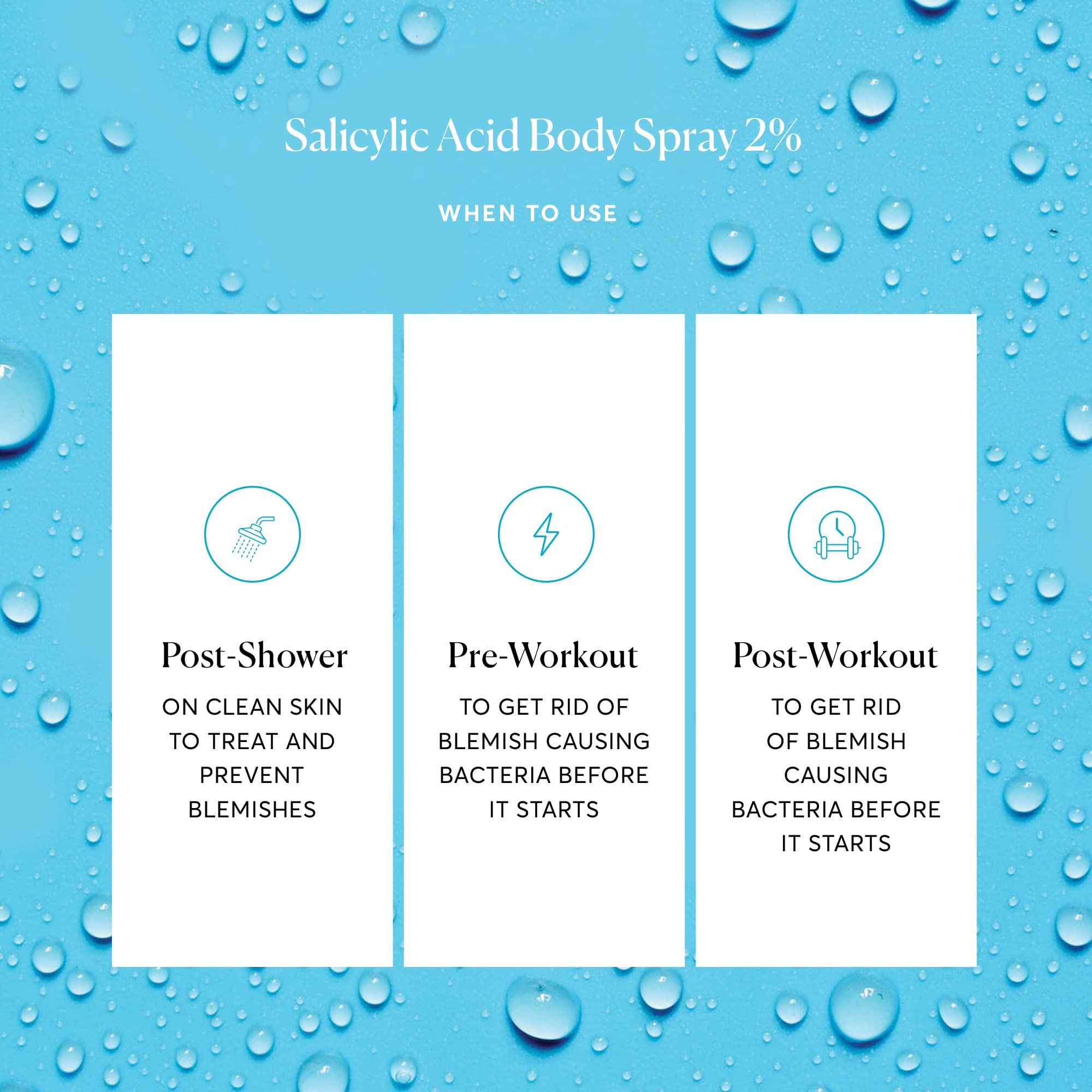 Naturium Salicylic Acid Body Spray 2%, Blemish-Fighting & Pore Treatment, with Niacinamide Plus Encapsulated Salicylic Acid, 4 oz