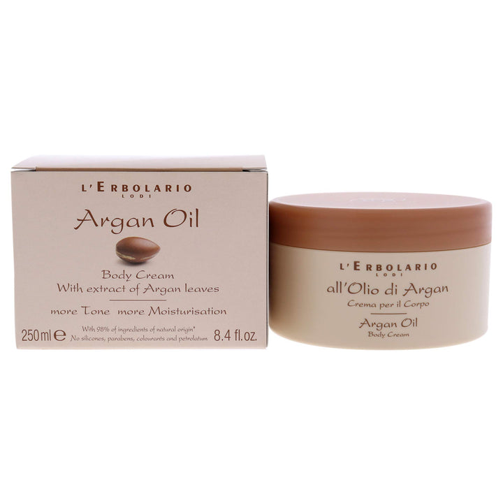 Olio di Argan (Argan Oil) Perfumed Body Cream by L'Erbolario Lodi
