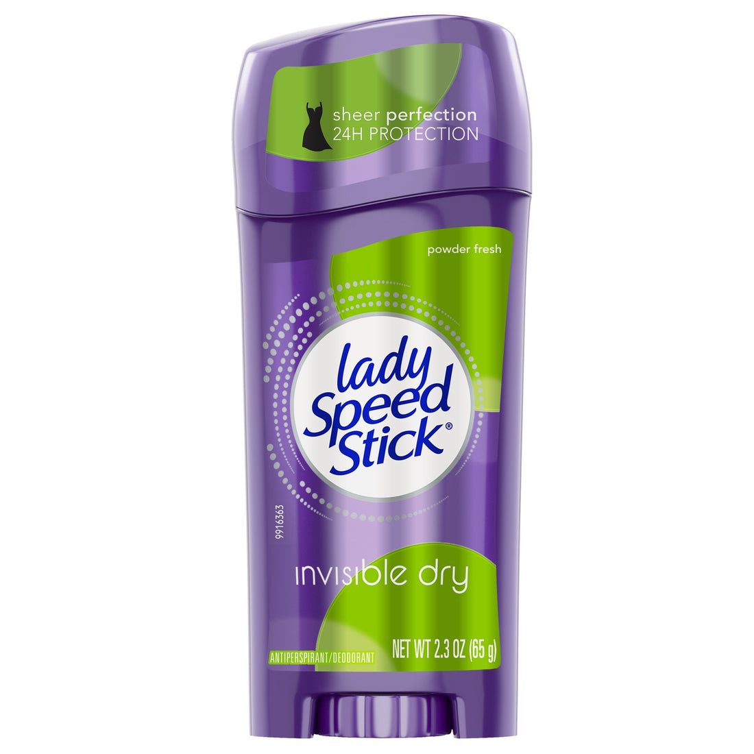 Mennen Lady Speed Stick Invisible Dry Anti-Perspirant Deodorant, Powder Fresh, 2.3 Ounce Stick