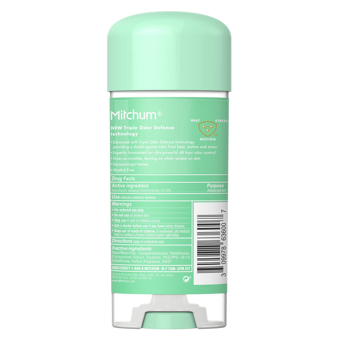 Mitchum Power Gel For Women A/P Deodorant Powder Fresh 3.4 oz. (Pack of 2)