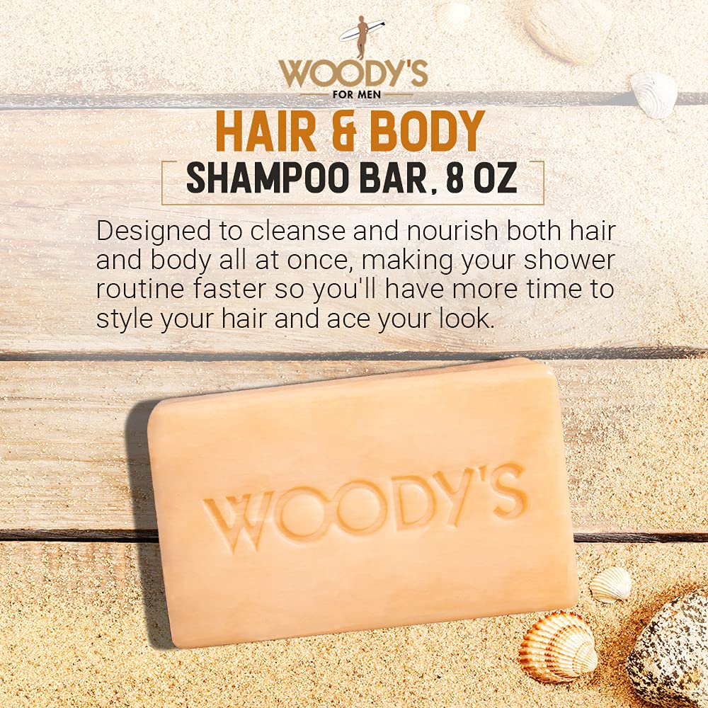 Woody's Meat & Potatoes Hair & Body Shampoo Bar - 8 oz