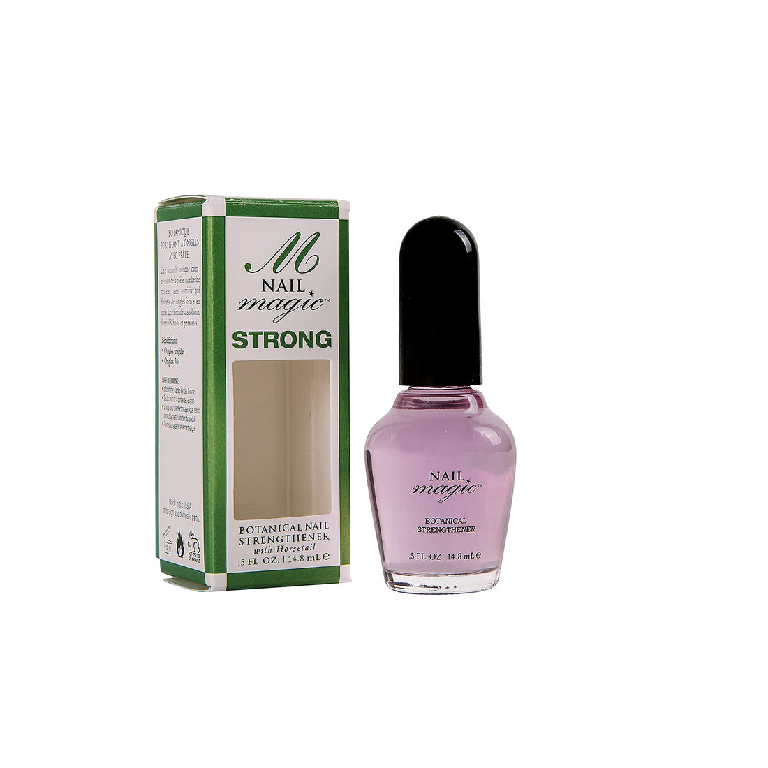Nail Magic Strong Botanical Strengthener with Horstail, 0.5 Fluid Ounce