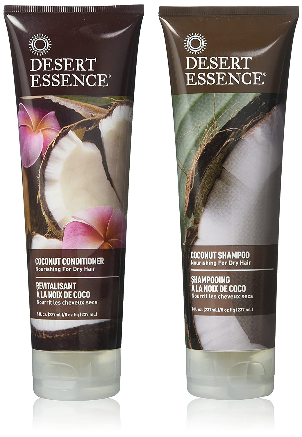Desert Essence Coconut Shampoo & Conditioner (Bundle)