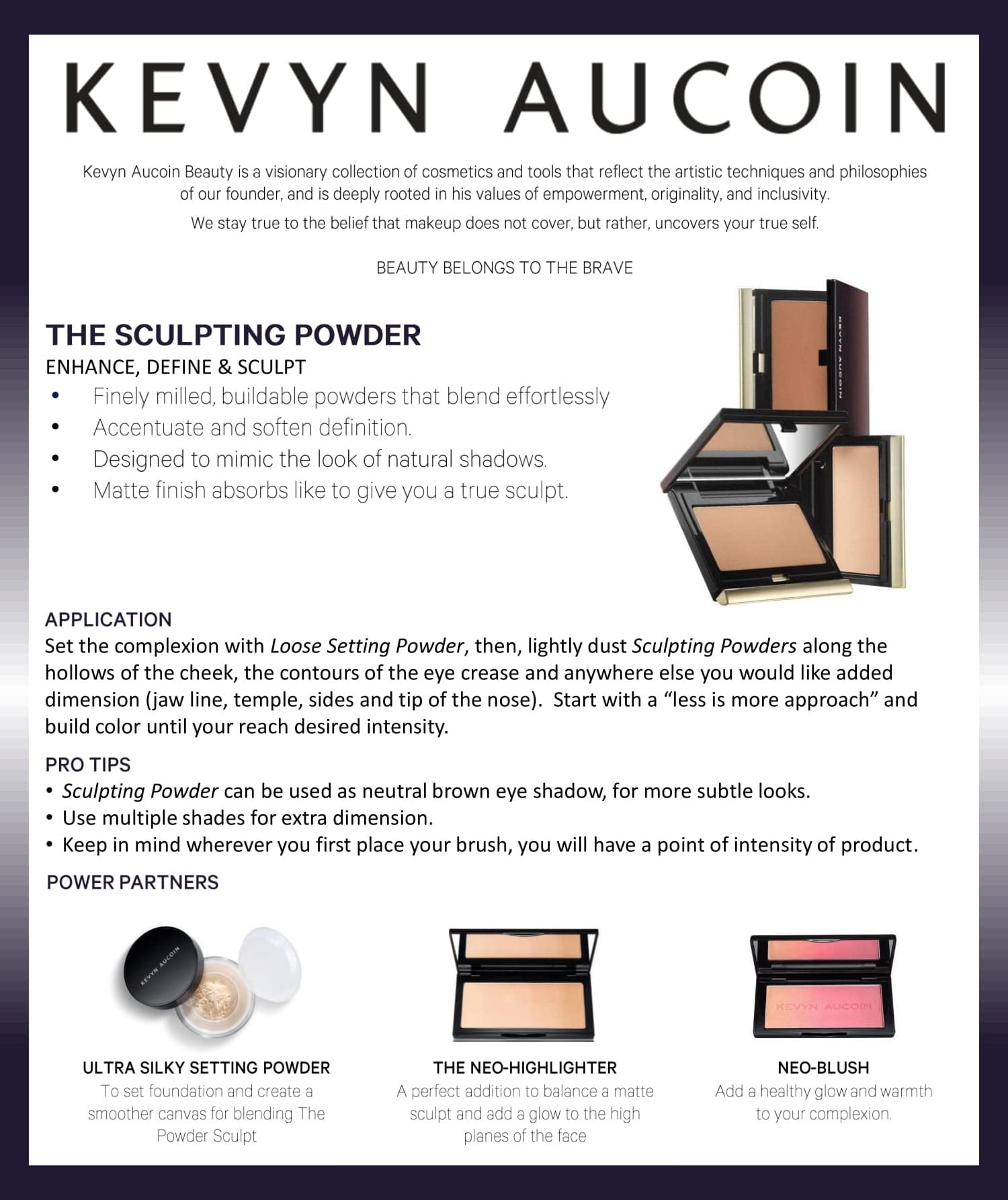 Kevyn Aucoin The Sculpting Light Powder for Women, 0.14 Ounce
