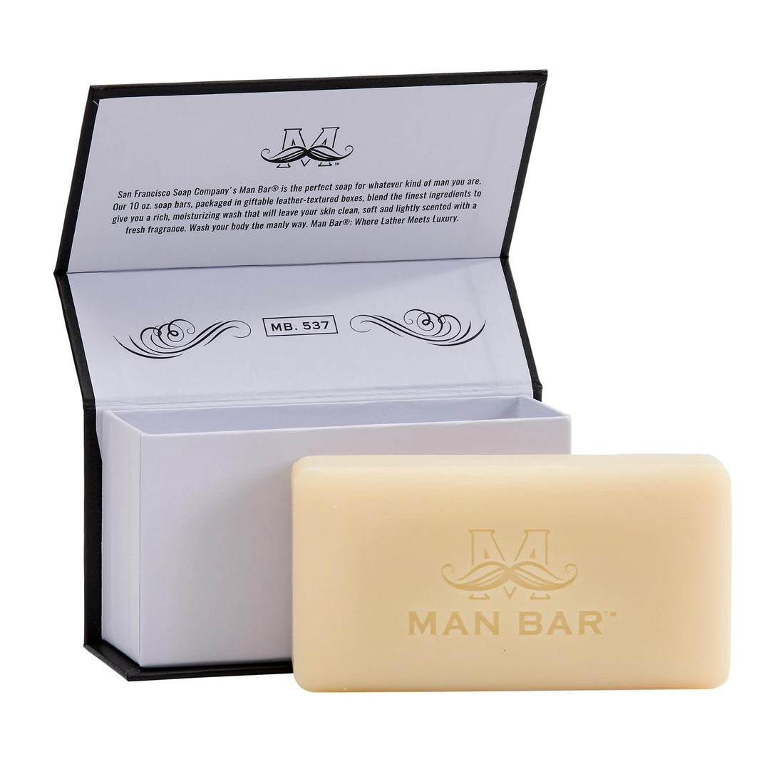 San Francisco Soap Company Deep Cleansing Man Bar, Midnight Amber, 10 Ounce (SFS-MAF6230)