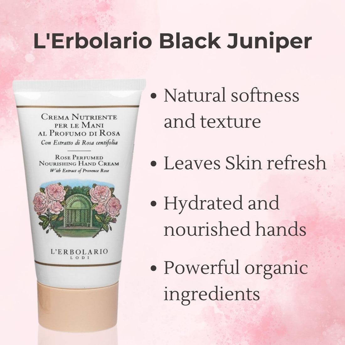 L'Erbolario Rose Hand Cream
