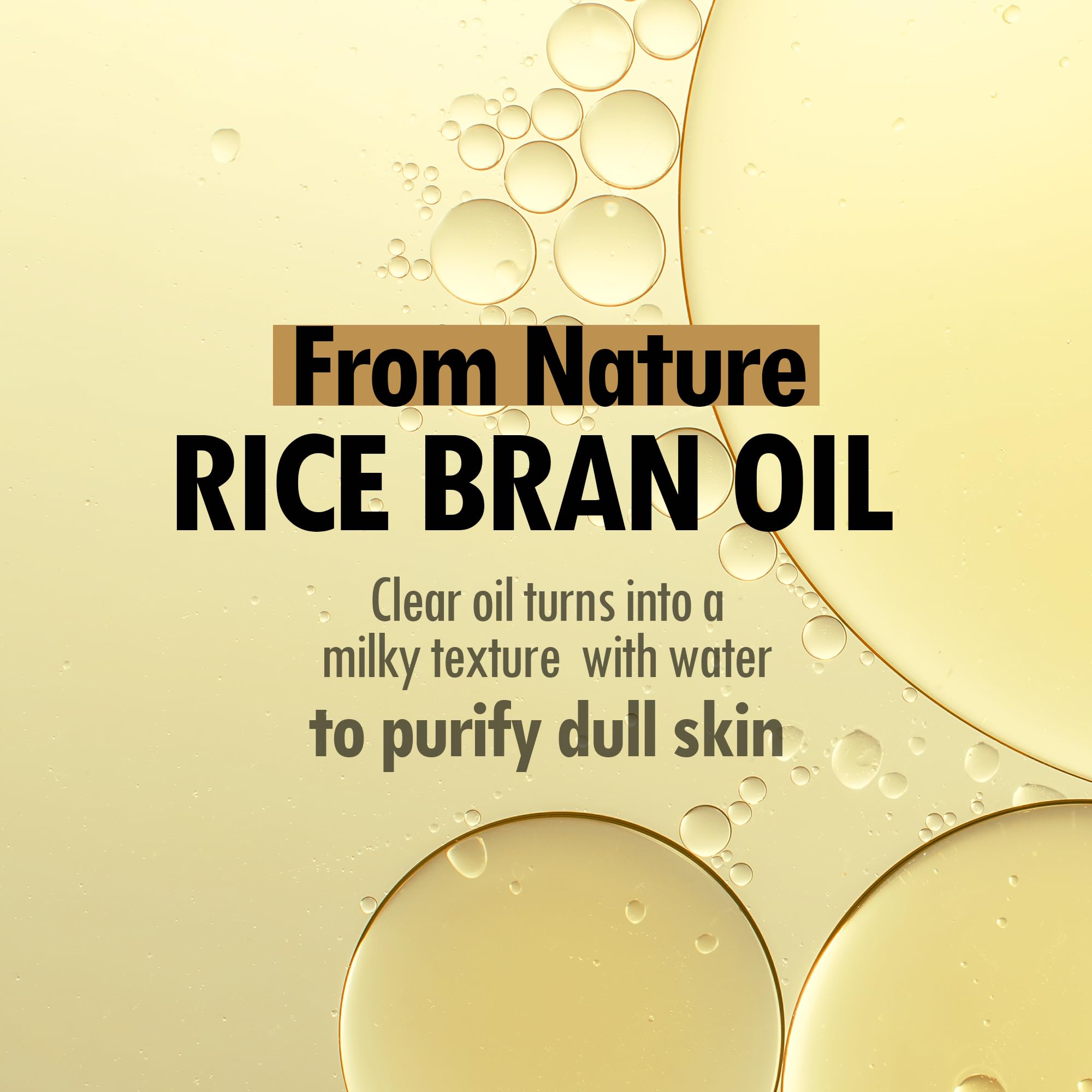 VEGREEN Rice Daily Moisture Pore Cleansing Oil | Korean Skin Care Oil Cleanser w/ 7 Raw Oil Complex | Gentle Face Cleanser for Oily Skin | Pore Control Cleansing Oil Makeup Remover (5.07 fl oz)