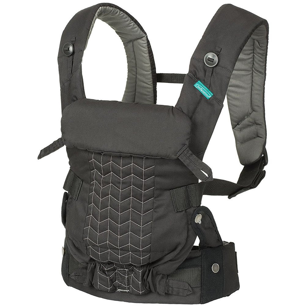 Infantino Upscale Carrier, Black, One Size