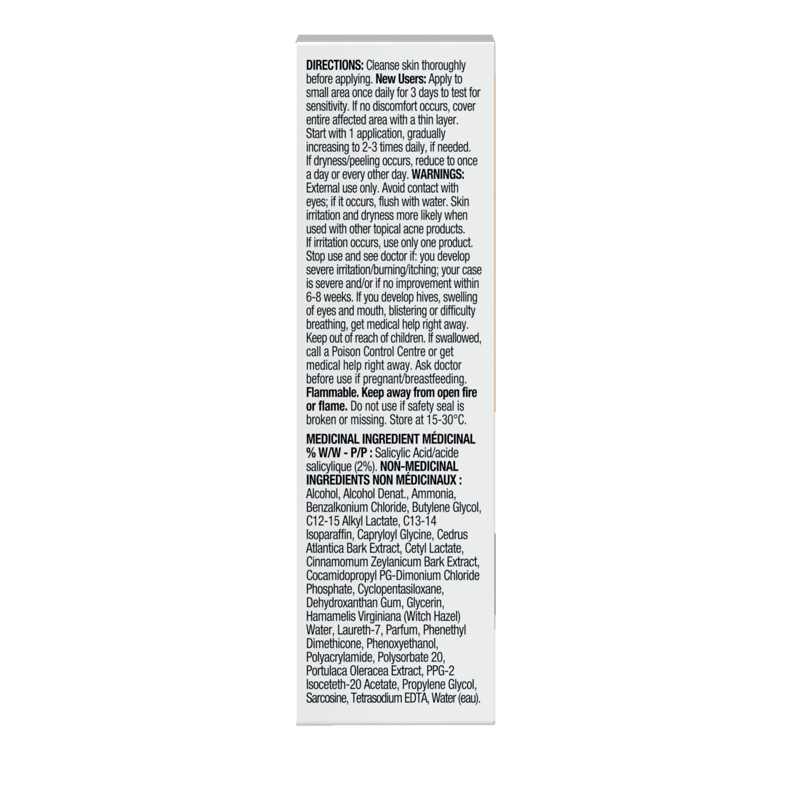 Neutrogena Rapid Clear Acne Eliminating Spot Treatment Gel with Witch Hazel and Salicylic Acid Acne Medicine for Acne-Prone Skin, 0.5 fl. oz