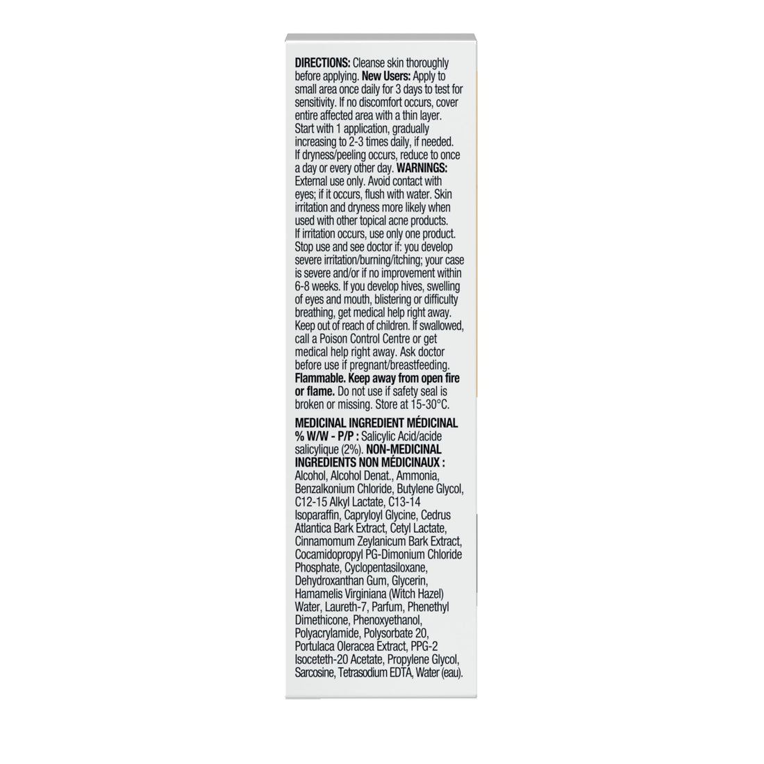 Neutrogena Rapid Clear Acne Eliminating Spot Treatment Gel with Witch Hazel and Salicylic Acid Acne Medicine for Acne-Prone Skin, 0.5 fl. oz