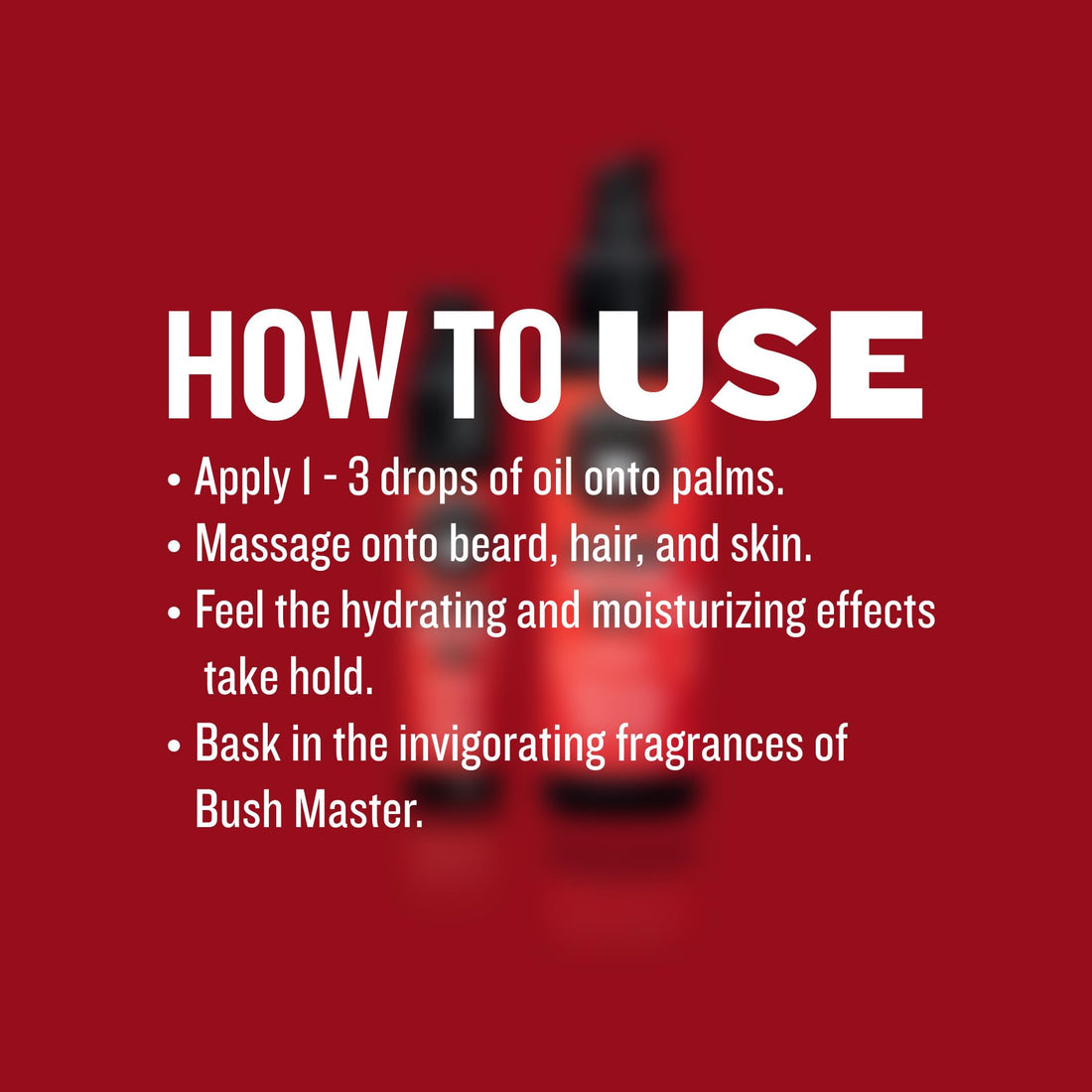 Gibs Bush Master Beard, Hair and Tattoo Oil, 1 Ounce
