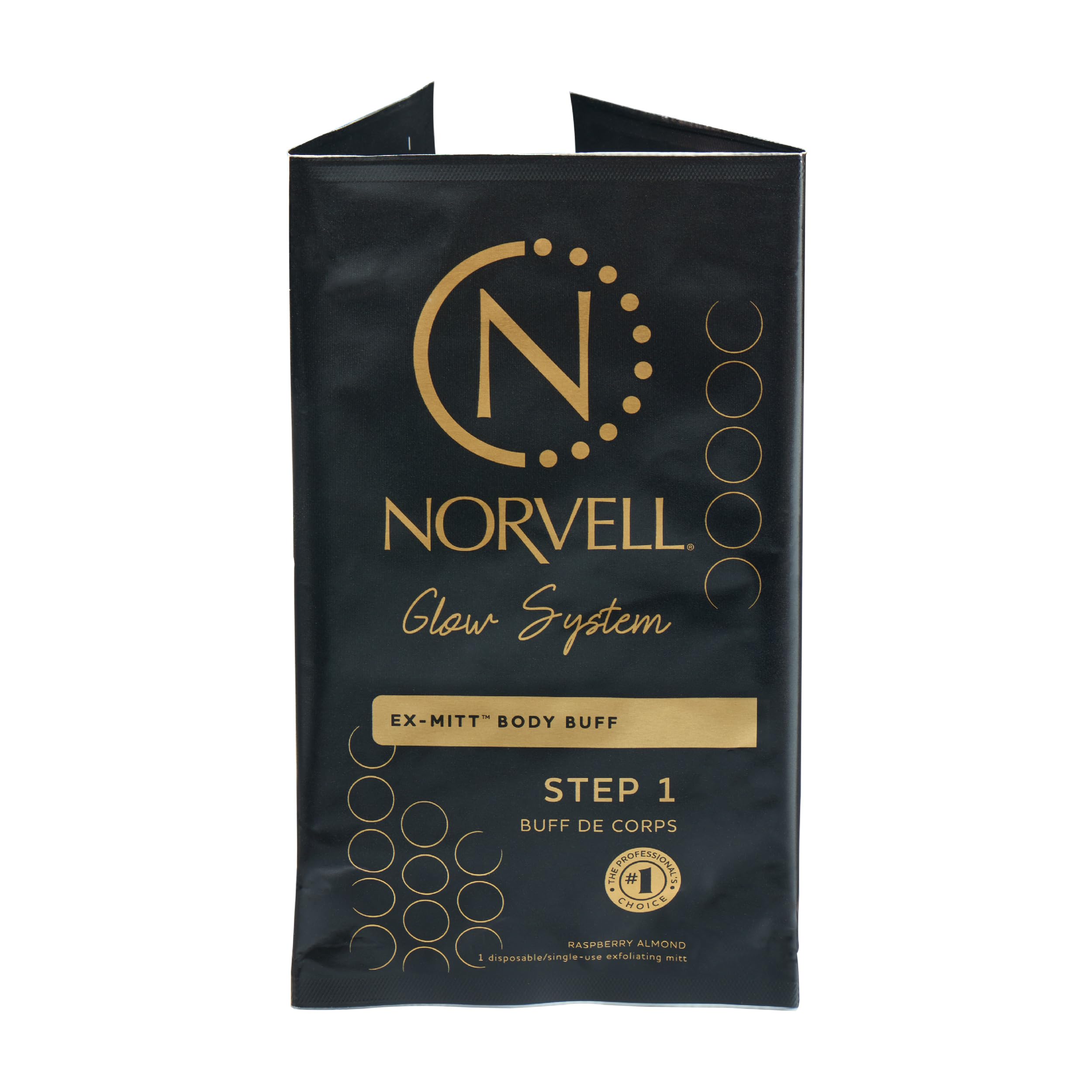 Norvell Exmitt Pre-Tan Body Buff Exfoliating Mitt