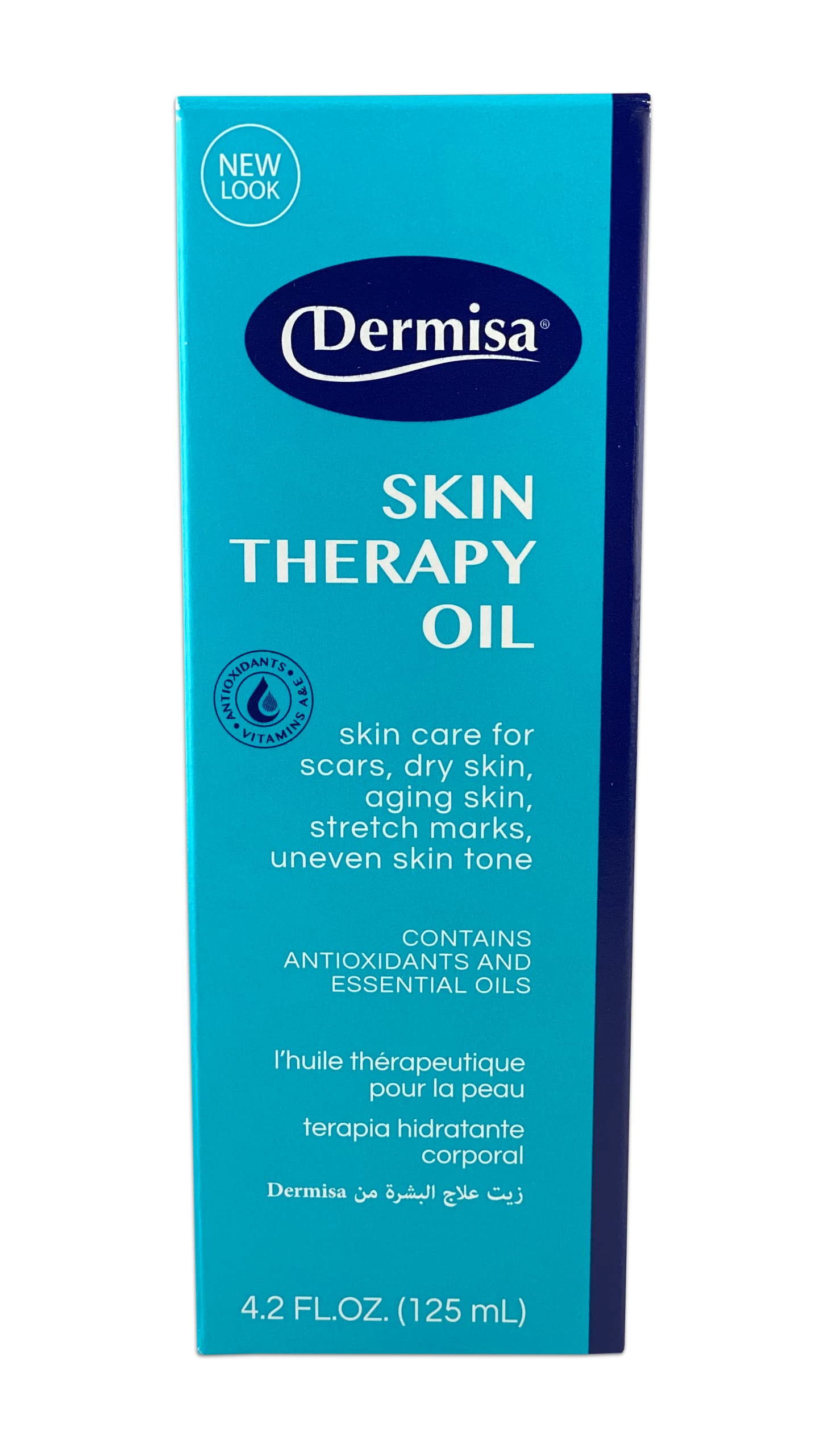 Dermisa Scars, Dry Skin, Stretch Marks Therapy Oil, 4.2 Fl Oz