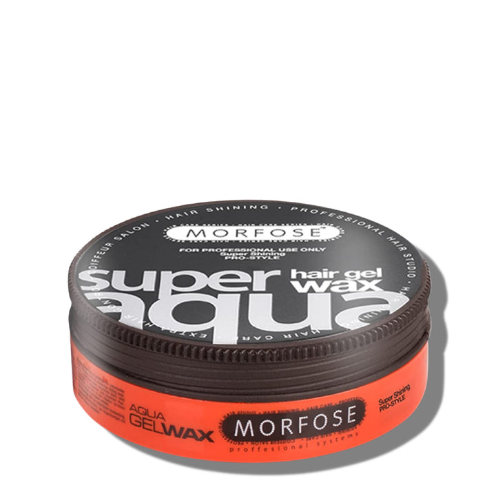 Morfose Aqua Hair Wax 175 Ml. Professional Hair Care For An Incredible Shine And Strong Hold By Morfose By Morfose