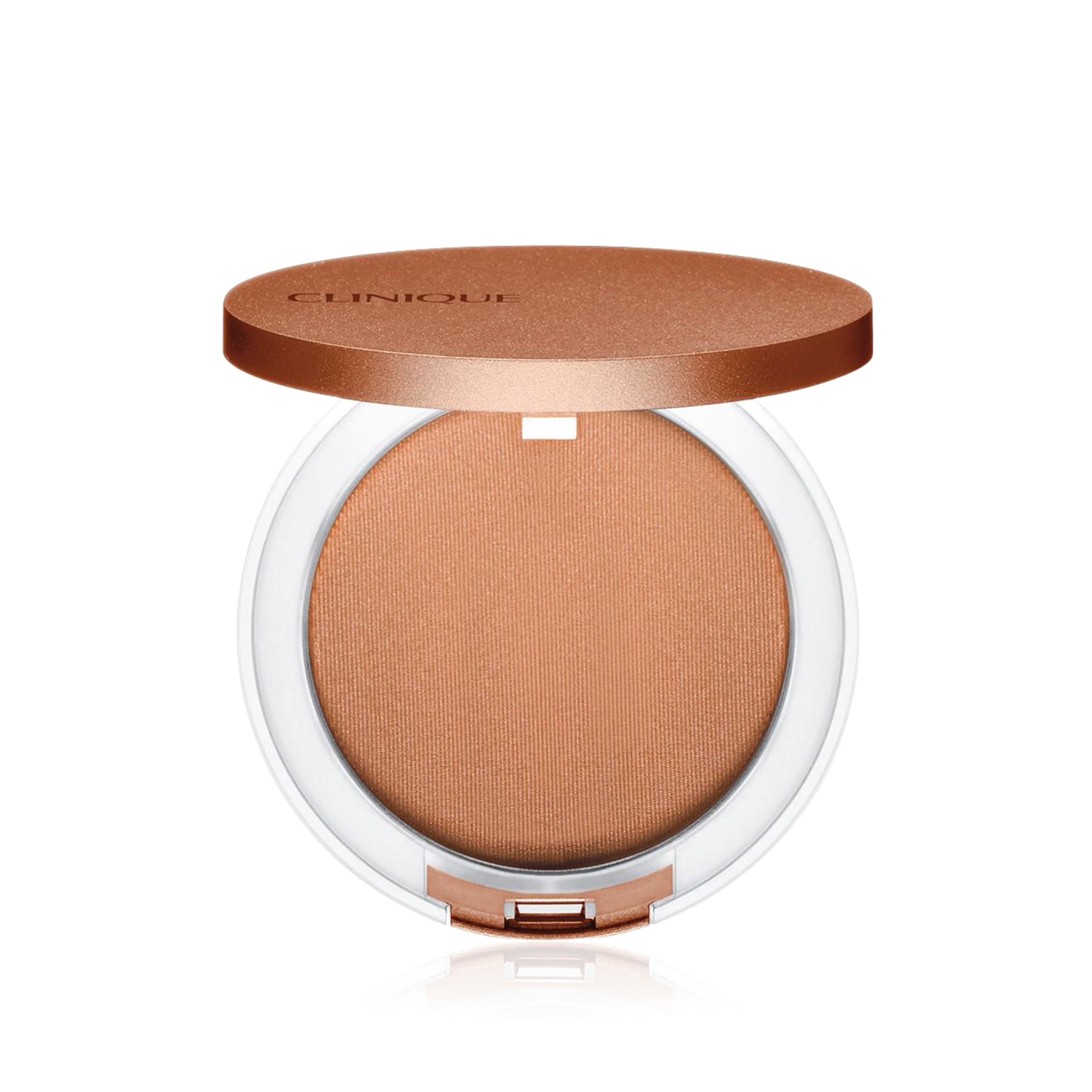 Clinique True Bronze Blendable Pressed Powder Bronzer | Sun-Kissed Glow + Natural Finish, Sunkissed, 0.33 Ounce
