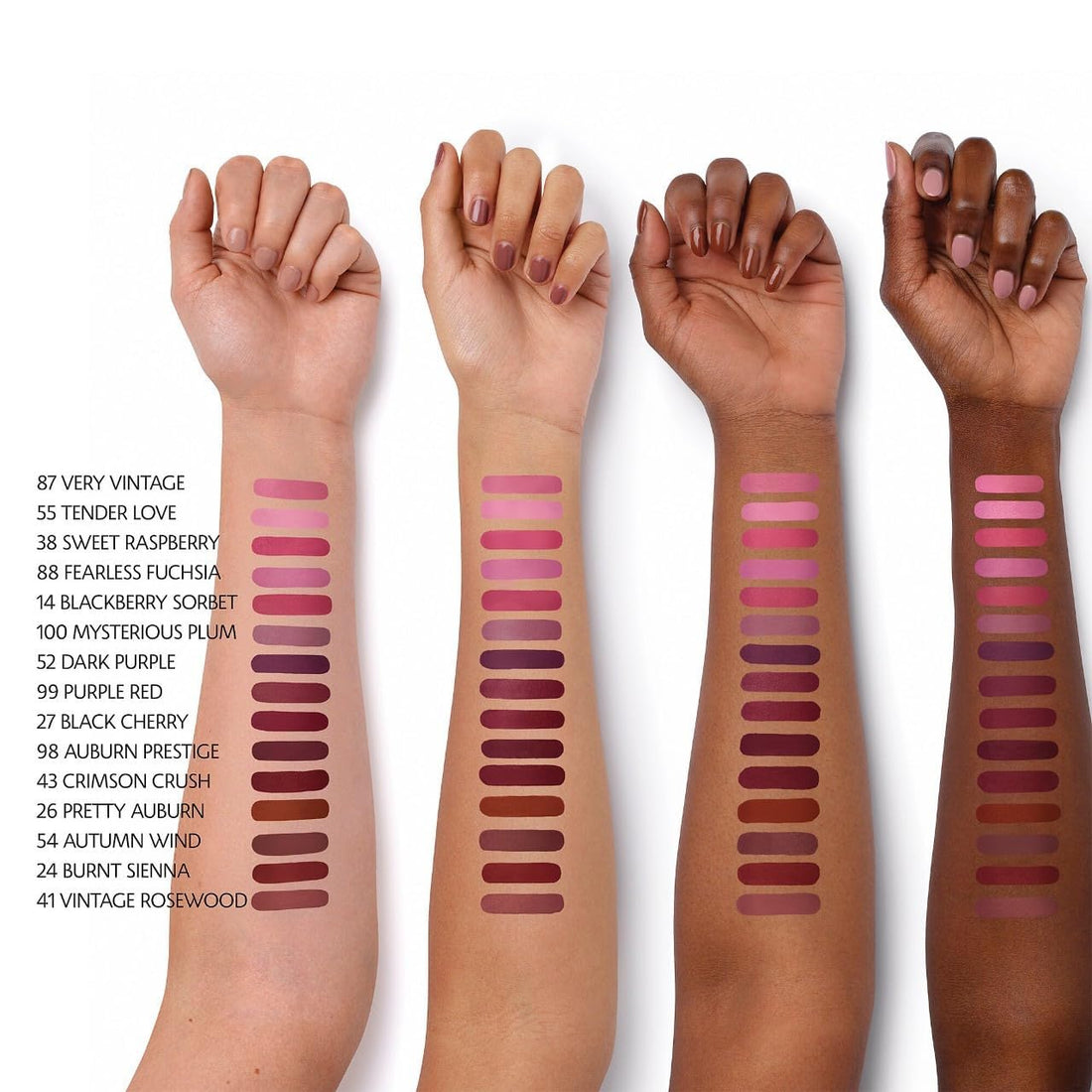 SEPHORA COLLECTION Cream Lip Stain Liquid Lipstick 41 Vintage Rosewood