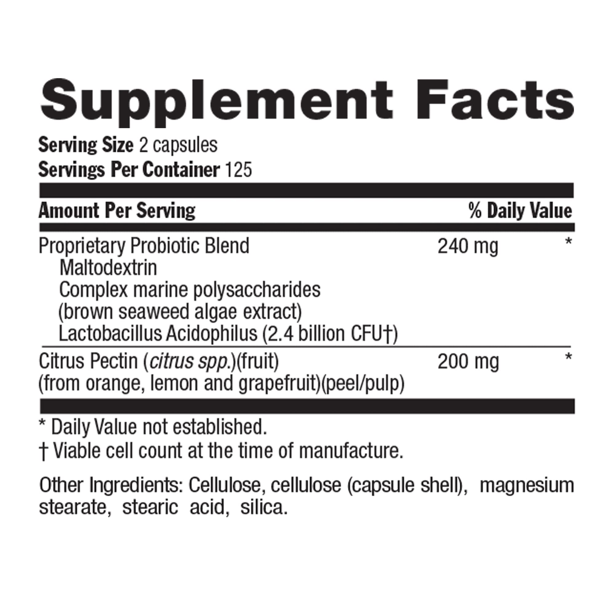 Country Life Acidophilus Probiotic Supplement for Women & Men - Free from Common Allergens - 2.4 Billion CFUs to Support Digestive Health - Dairy-Free, Non-GMO, 250 Vegan Capsules