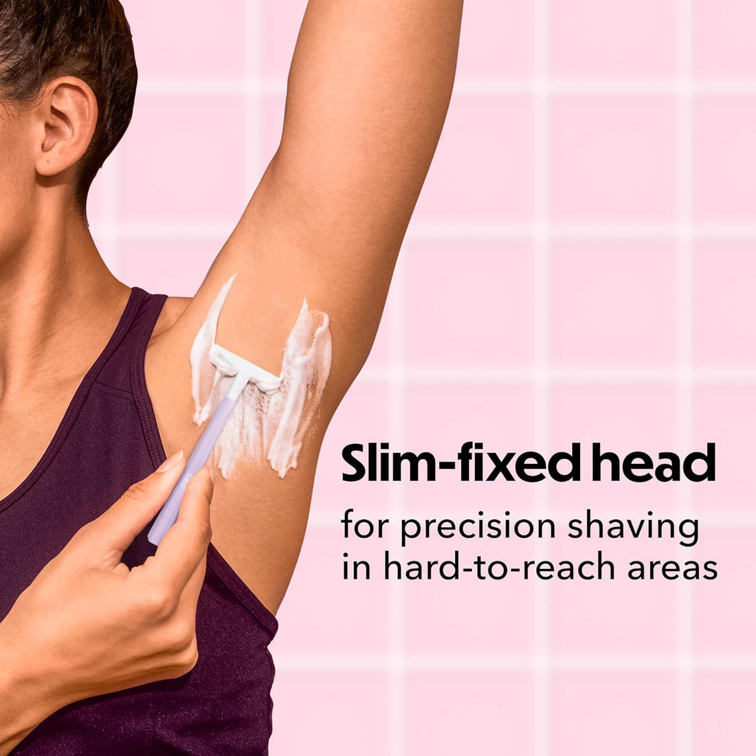 BIC Silky Touch Women's Disposable 2 Blade Razors, Pretty Pastel Colors with Slim Heads, 40-Pack