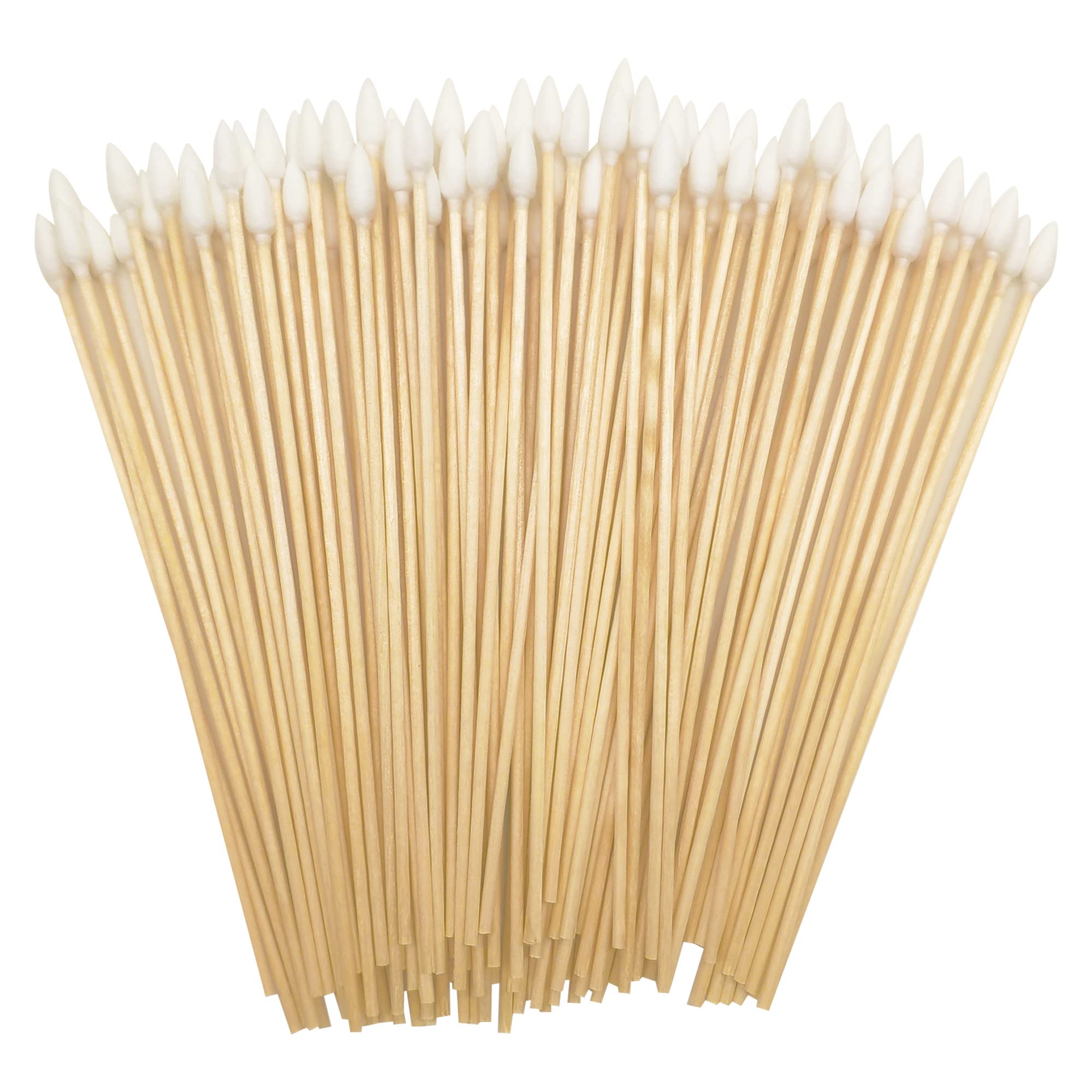1100pcs Precision Cotton Swabs with 6'' Long Sticks for Gun Cleaning, Makeup or Pets