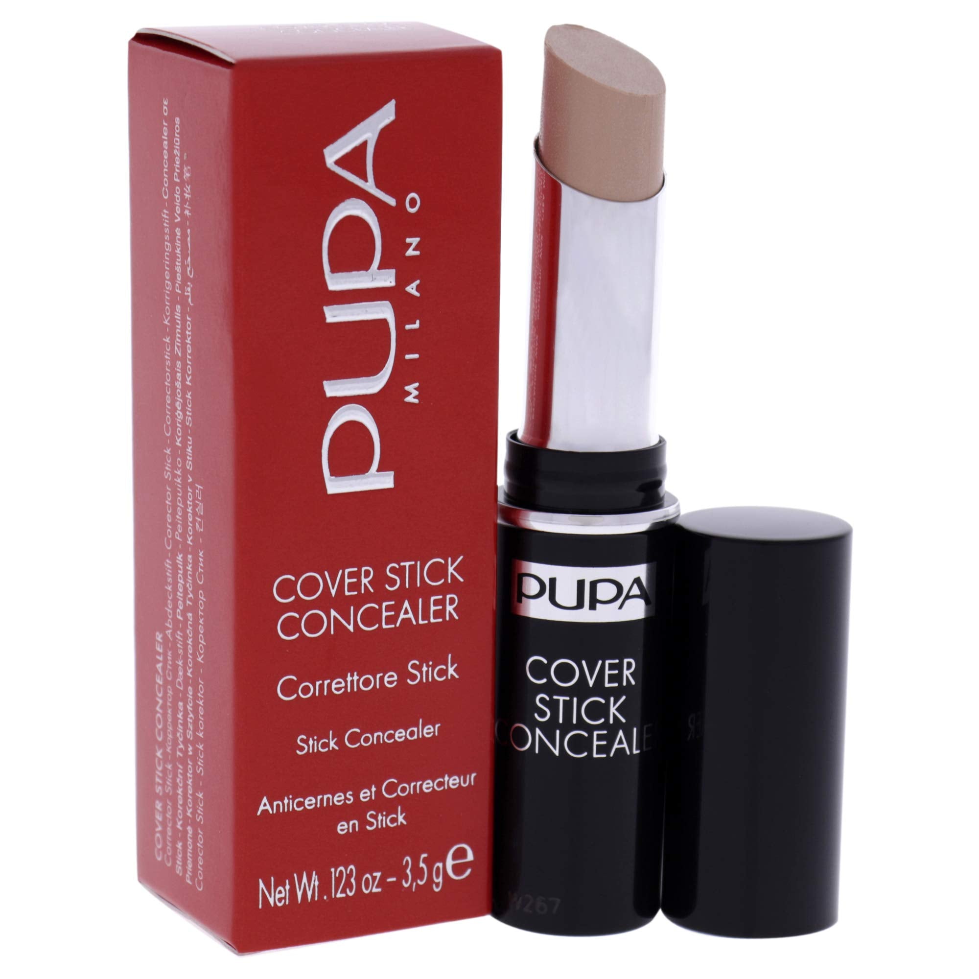 PUPA Milano Cover Stick Concealer, Beige 2.7 G