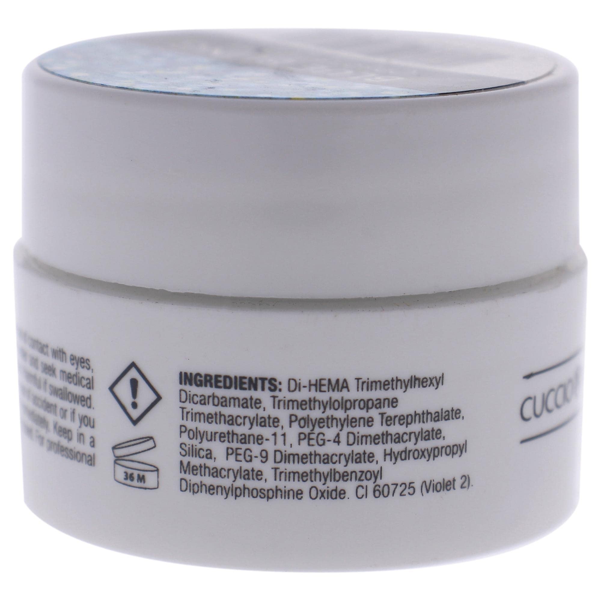 Cuccio Pro - T3 Self Leveling Sparkle Gel - Blue Bling - for Women - Nail Gel - 0.25 oz