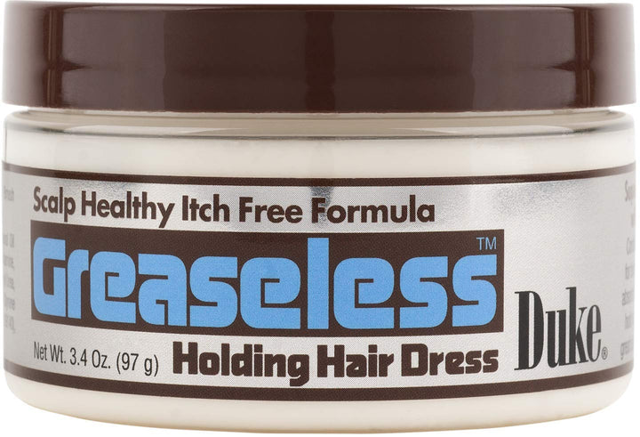 Duke Greaseless Holding Hair Dress, 3.4 Ounce
