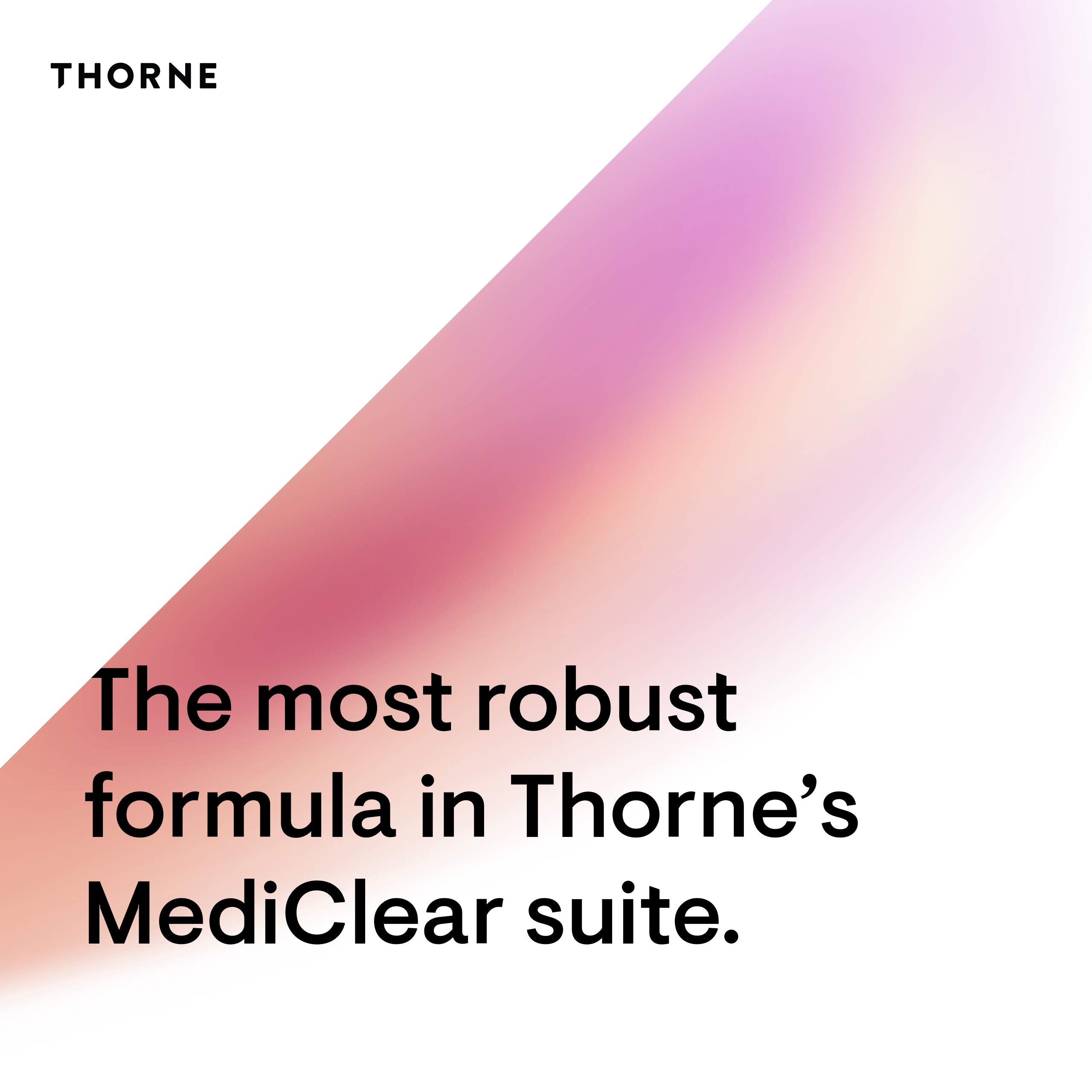 THORNE MediClear-SGS - Foundational Support, Eliminate Environmental and Dietary Toxins - Rice and Pea Protein-Based Drink Powder with a Complete Multivitamin-Mineral Profile - Vanilla - 34.4 Oz