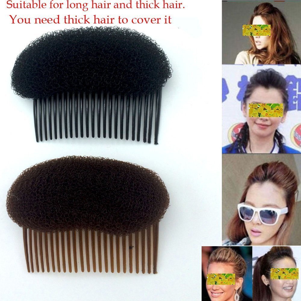 yueton Pack of 2 Women Lady Girl Hair Styling Clip Stick Bun Maker Braid Tool Hair Accessories