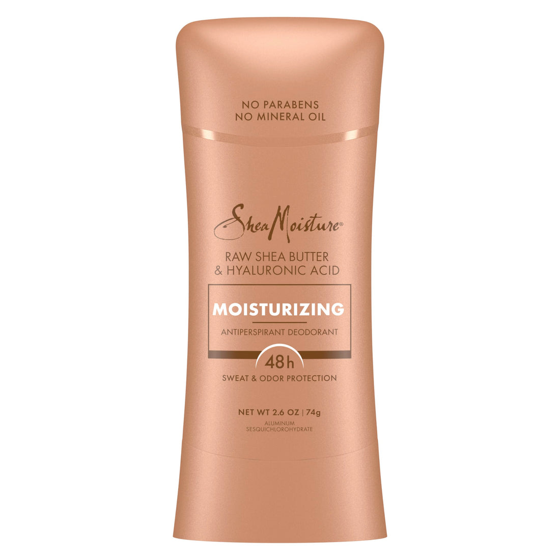 SheaMoisture Antiperspirant Deodorant Stick for 48HR Sweat & Odor Protection Nourish with No Parabens & No Mineral Oil 2.6 oz