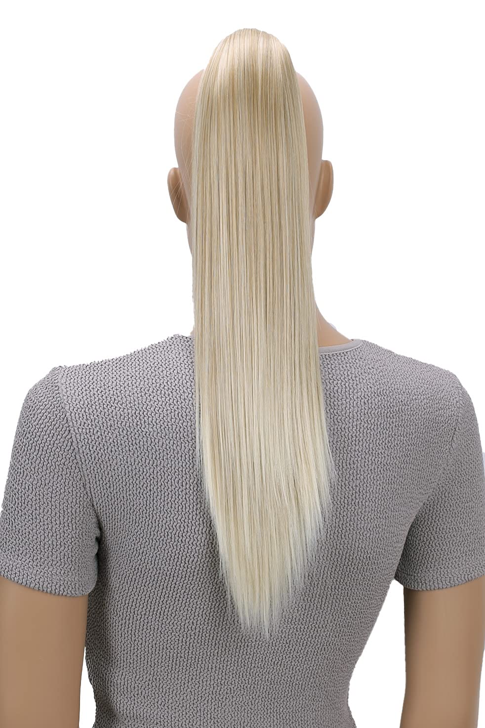 Prettyshop Hairpiece-Ponytail 20 (50Cm) Blond Mix # 26T613A H151: Prettyshop Hairpiece Ponytail Clip On Extension Long Hair Smooth Heat-Resisting 20(50Cm) Blond Mix # 26T613A H151