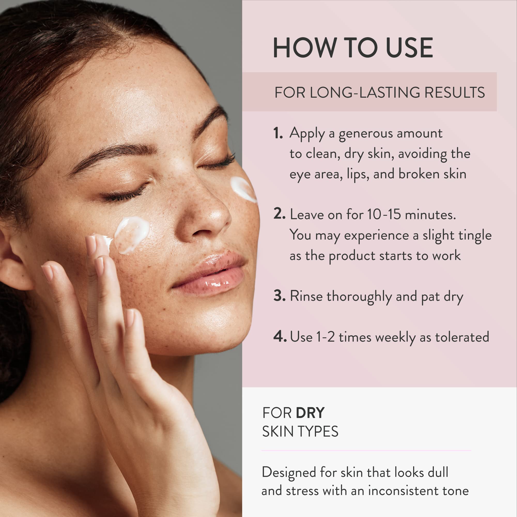 Caviar Lime Acid Peel, 1.7 FL OZ, Dr. Lancer Dermatology Skincare, Formulated with 10% Glycolic Acid and 10% Phytic Acid, Pineapple and Papaya Fruit Enzymes, Use 1 to 2 Times Weekly