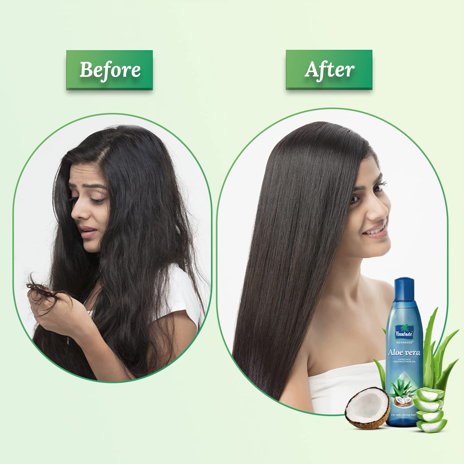 Parachute Advansed Aloe Vera Enriched Coconut Hair Oil, 250 ml