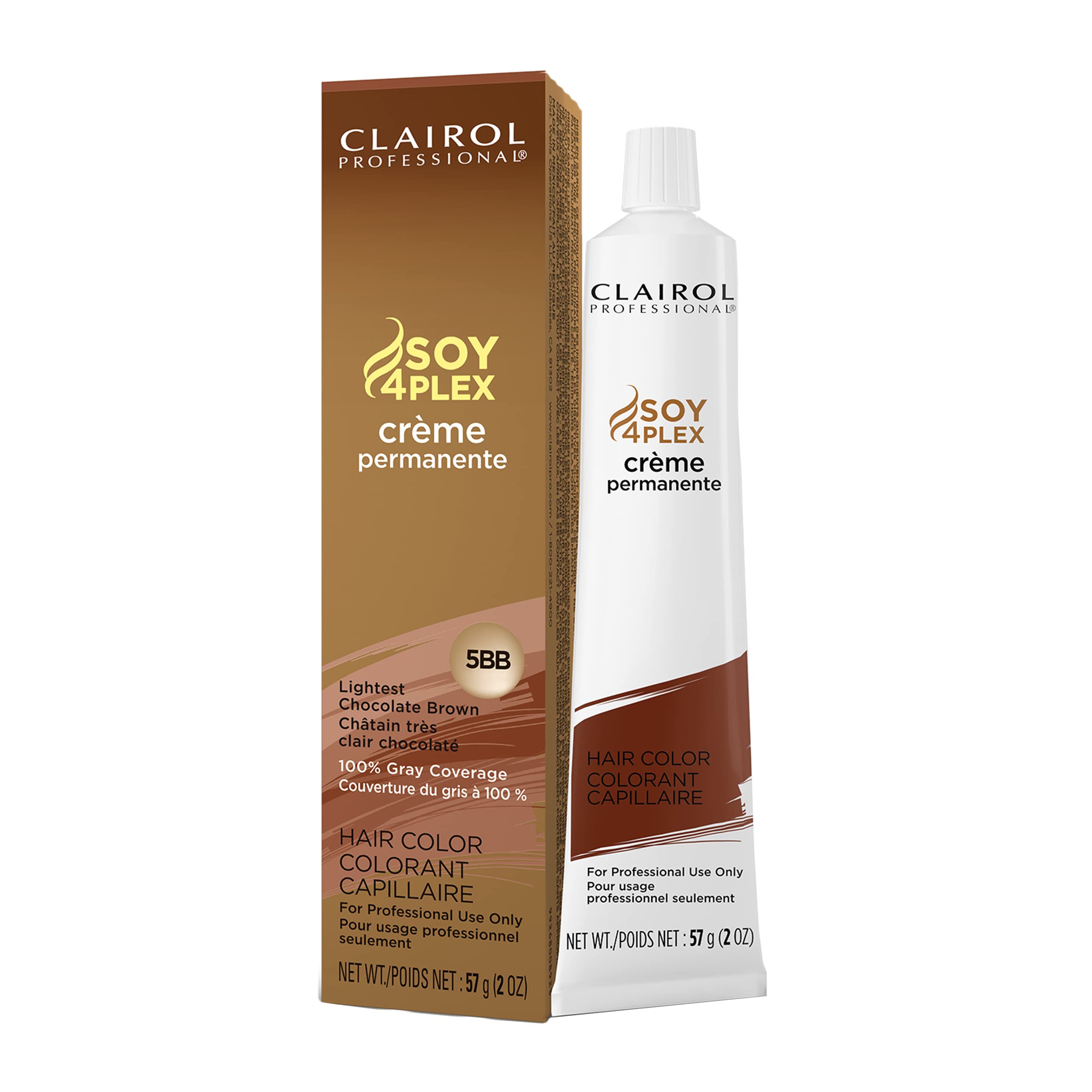 Clairol Professional CrÃƒ¨me Permanente 5BB Lightest Chocolate Brown 2oz
