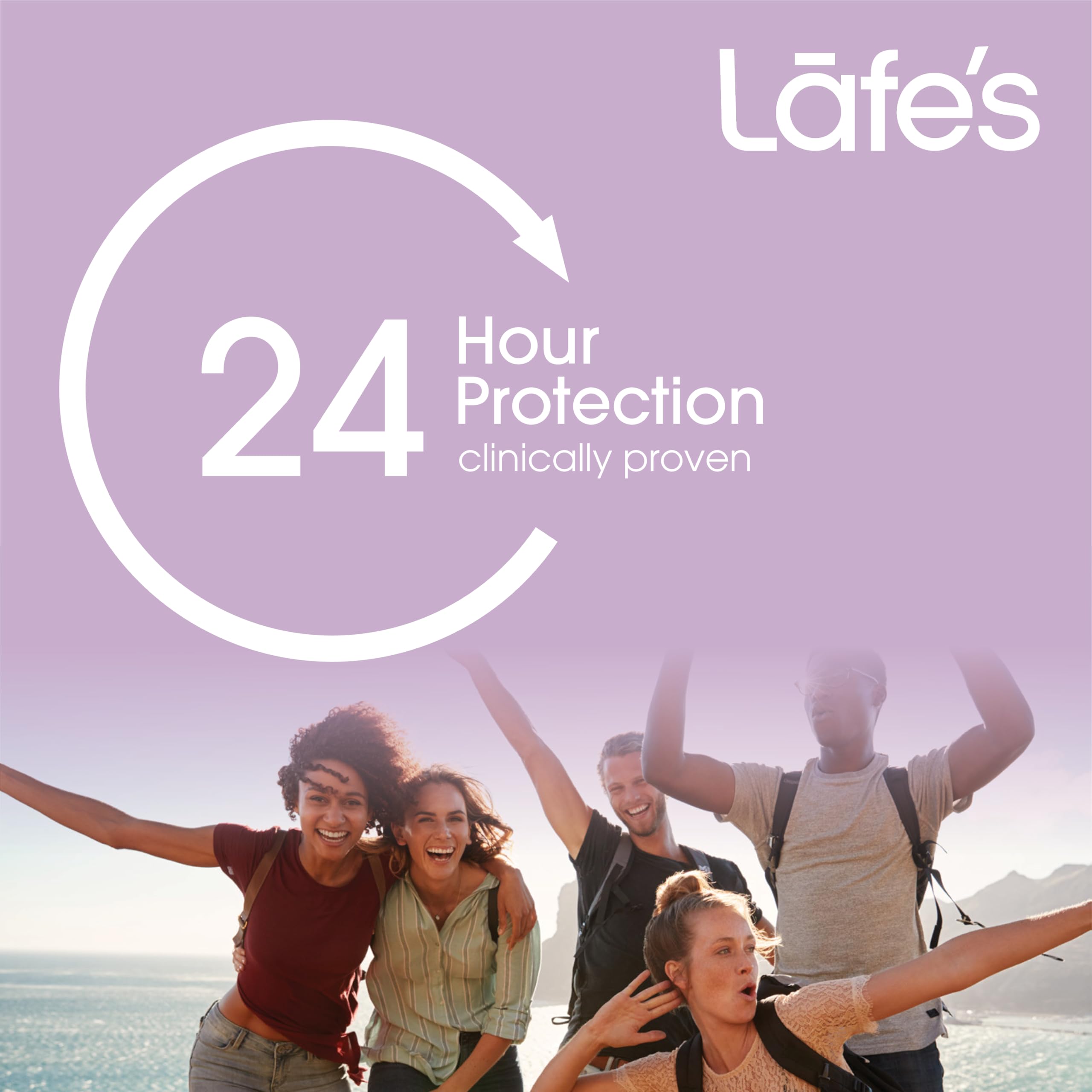 Lafe's Natural Deodorant | 4 Ounce Whole Body Non-Aerosol Deodorant Spray | Aluminum, Paraben, & Baking Soda Free | Pure Lavender