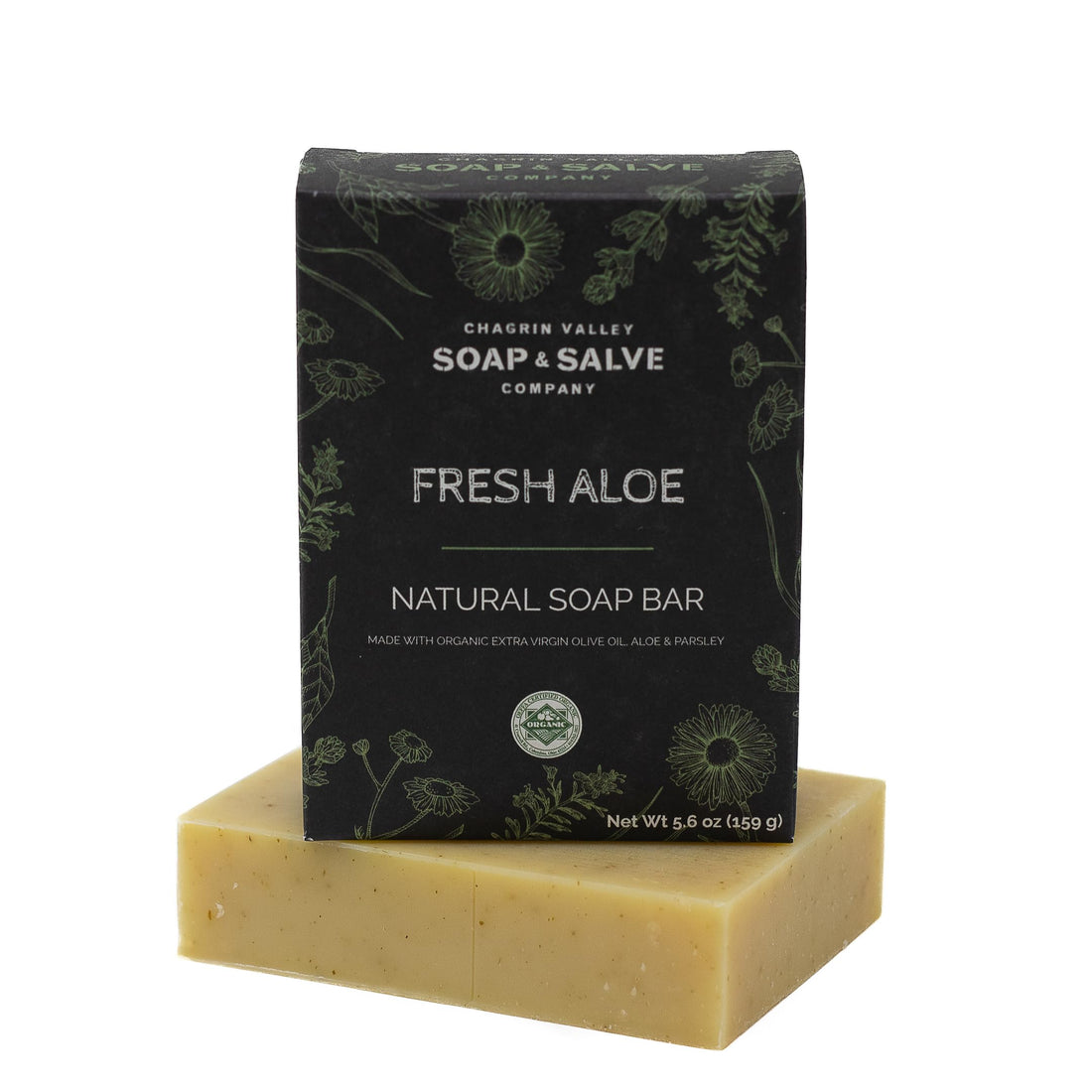 Chagrin Valley Soap & Salve - Organic Natural Soap Bar - Aloe Aloe Aloe