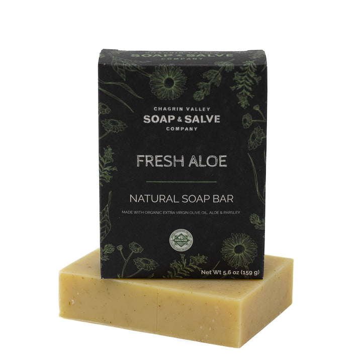 Chagrin Valley Soap & Salve - Organic Natural Soap Bar - Aloe Aloe Aloe